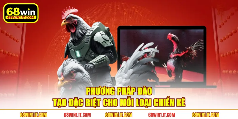 Phương pháp đào tạo đặc biệt cho mỗi loại chiến kê